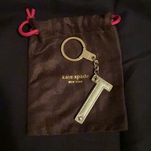 Kate Spade “T” Keychain